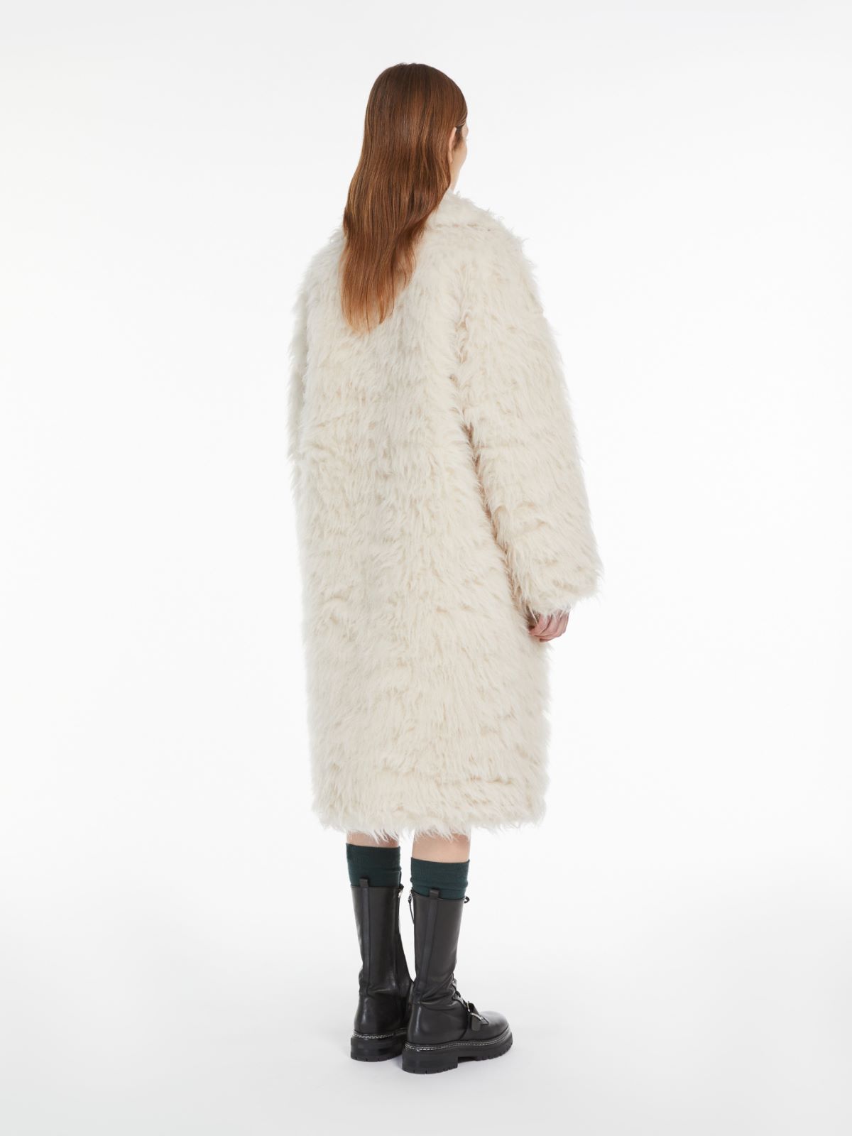 Weekend Cappotto a vestaglia in alpaca e lana Vendite Flash