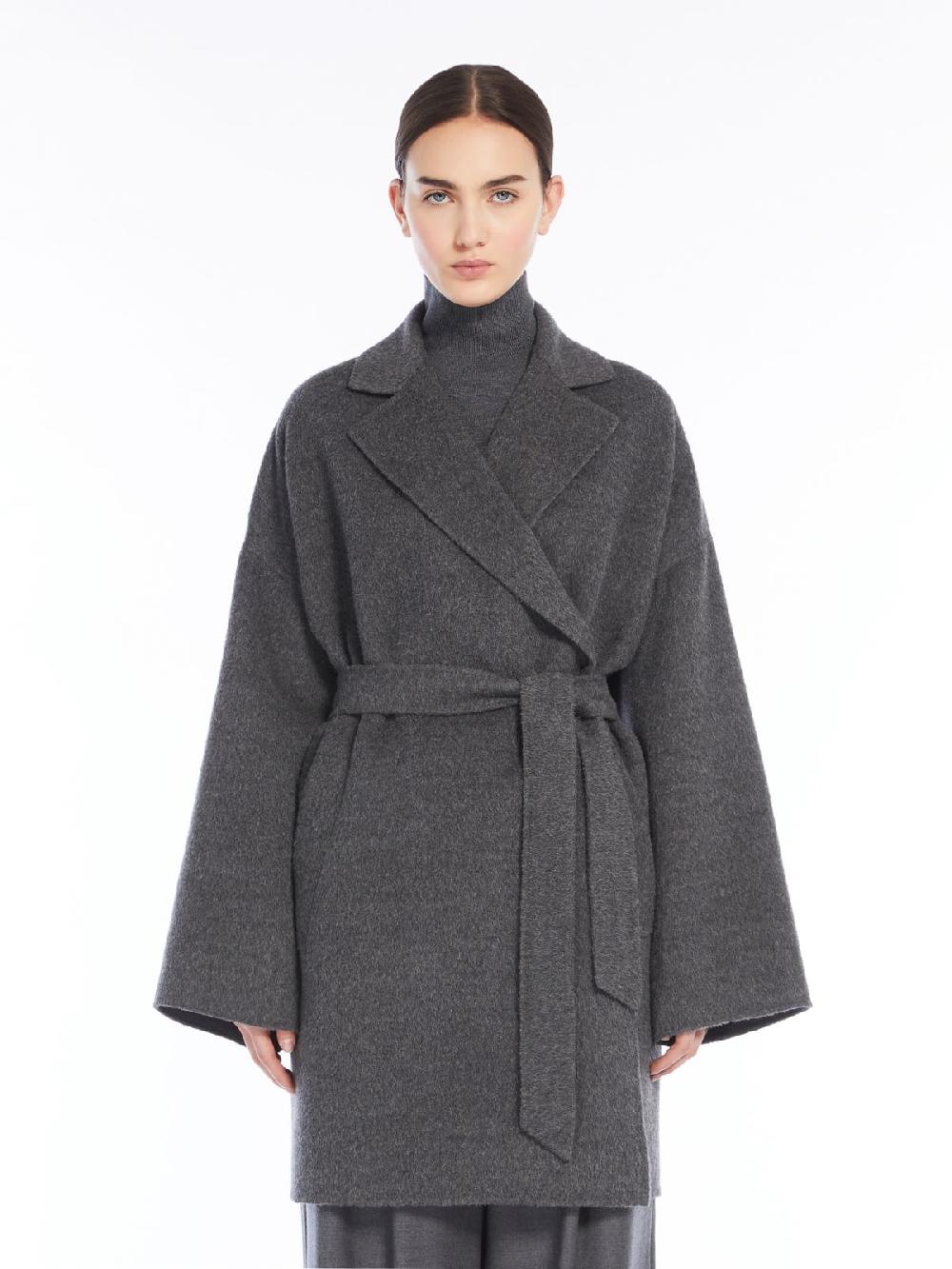 Weekend Cappotto over in lana di alpaca 2025
