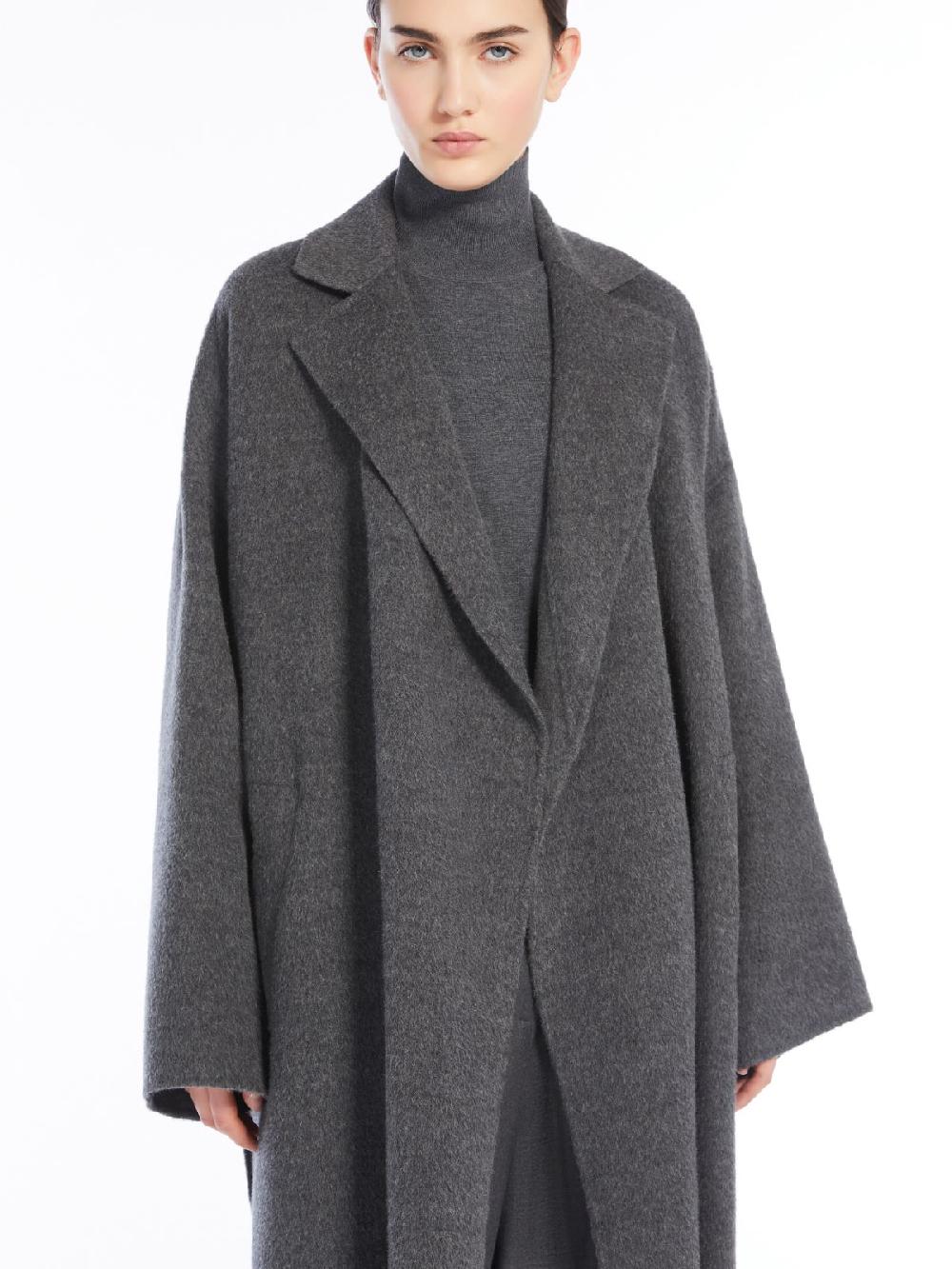 Weekend Cappotto over in lana di alpaca 2025