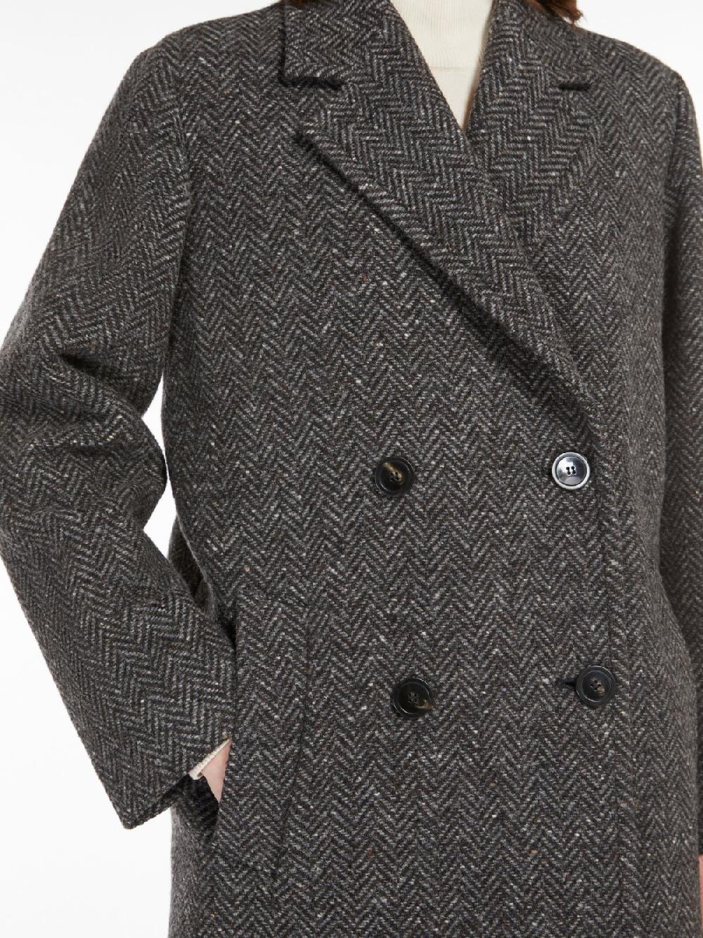 Weekend Cappotto in tweed di lana Italy