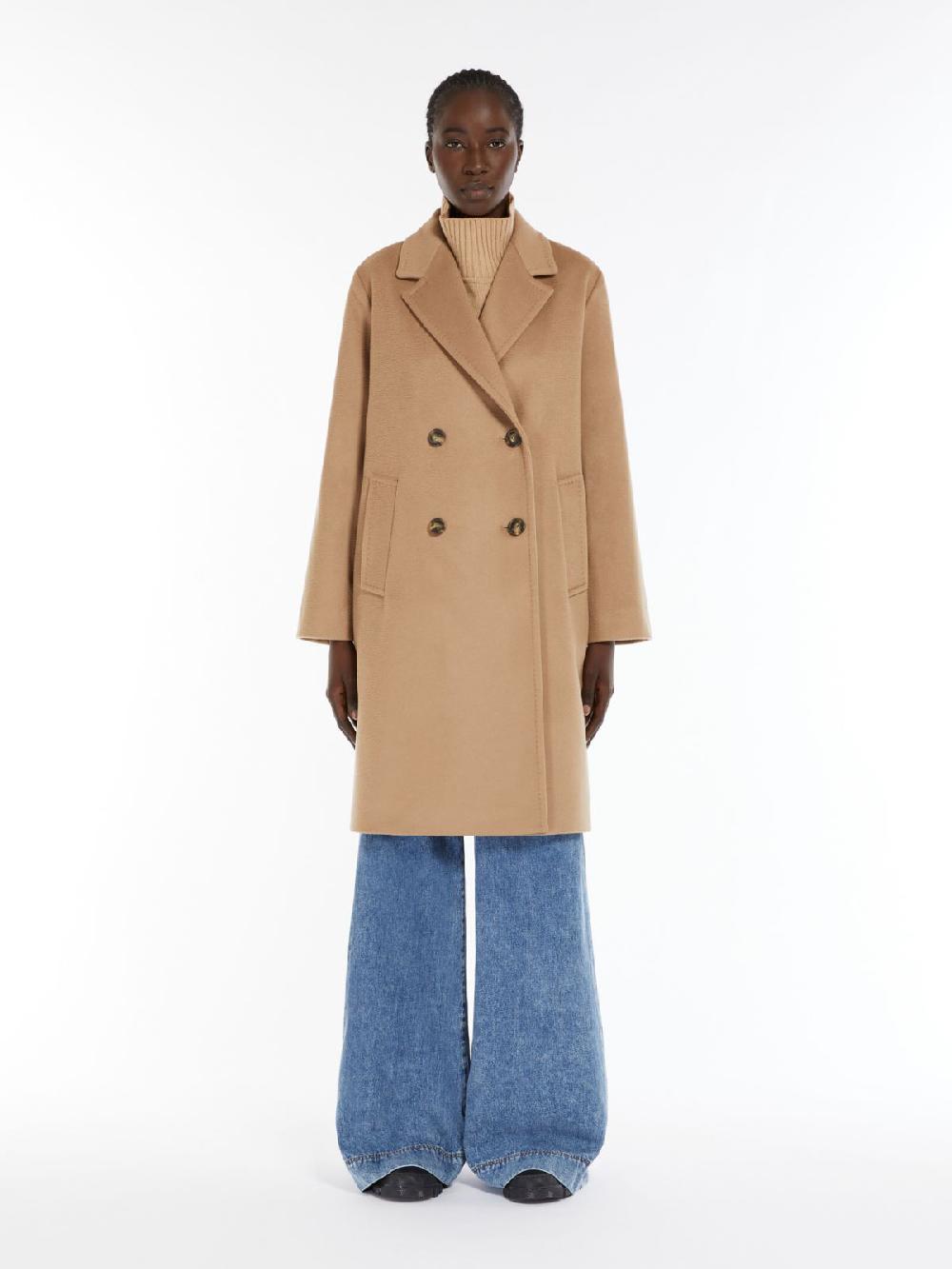 Weekend Cappotto doppiopetto in drap di lana Italia