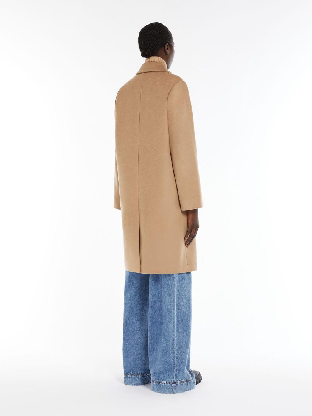 Weekend Cappotto doppiopetto in drap di lana Italia