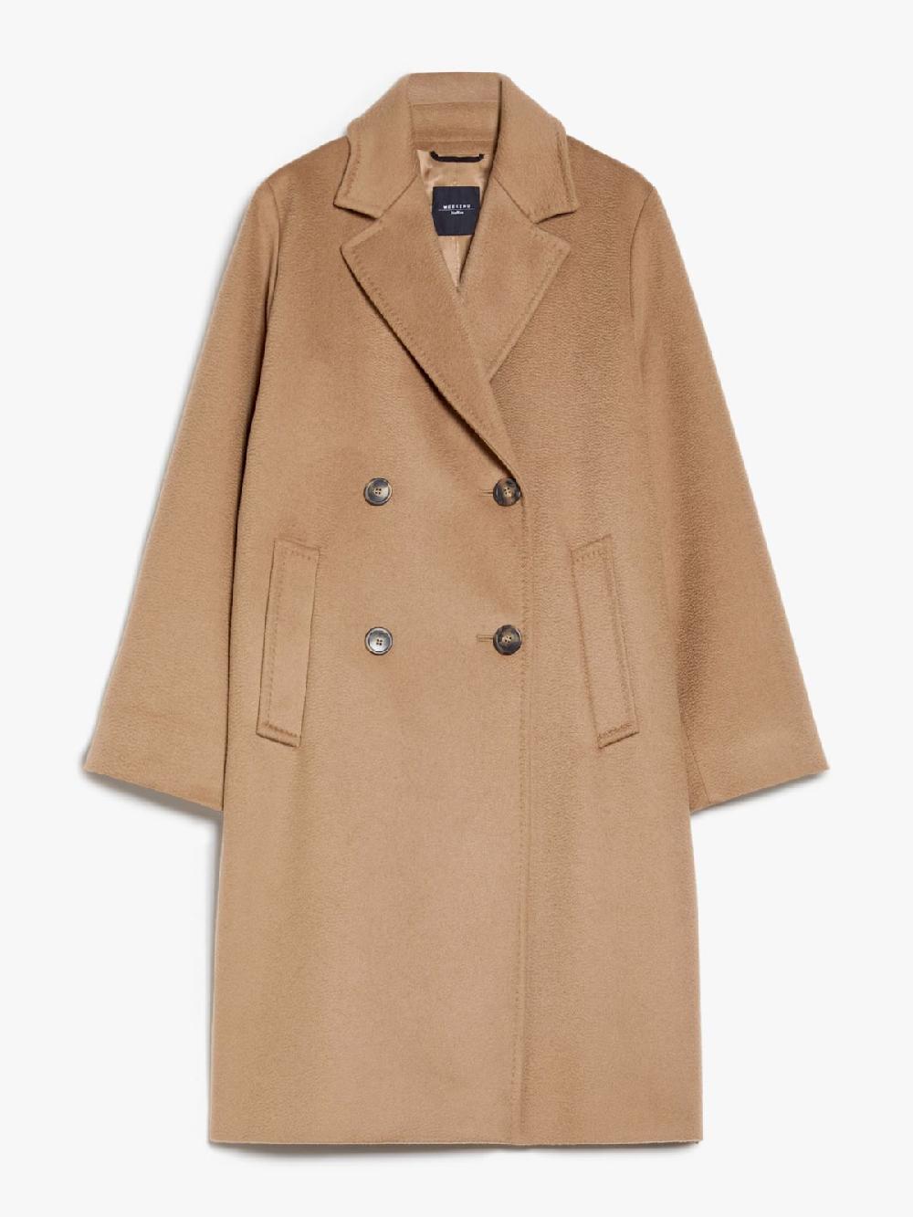Weekend Cappotto doppiopetto in drap di lana Italia