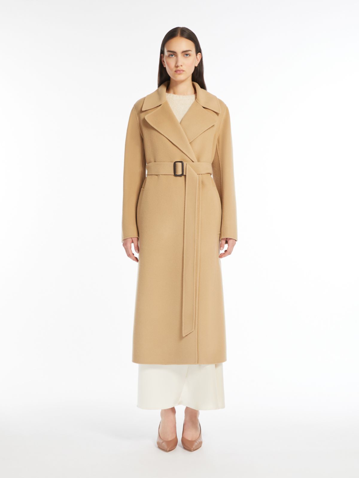 Weekend Cappotto lungo a vestaglia in lana 2025