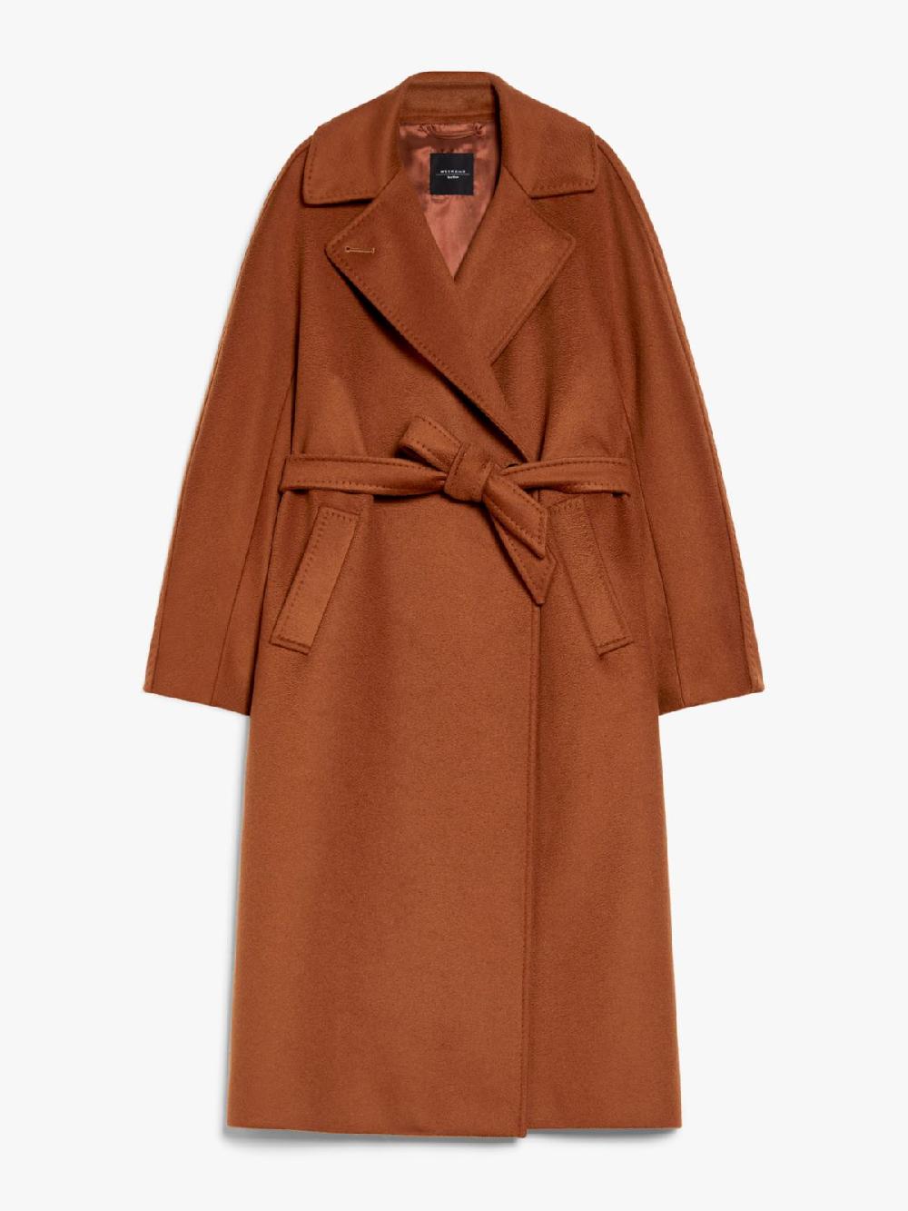 Weekend Cappotto in lana con cintura Nuovo