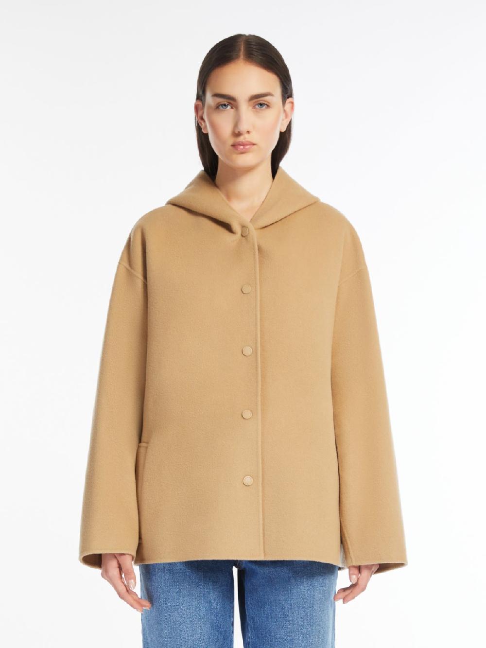 Weekend Cappotto in lana con cappuccio Promozione