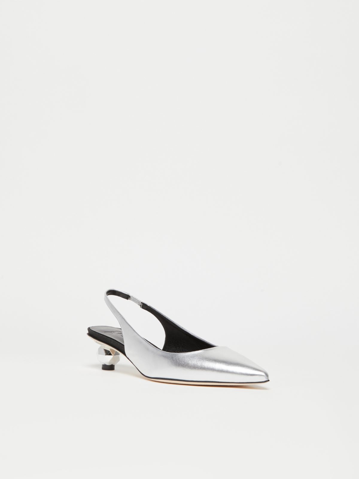 Weekend Slingback in nappa laminata Presa