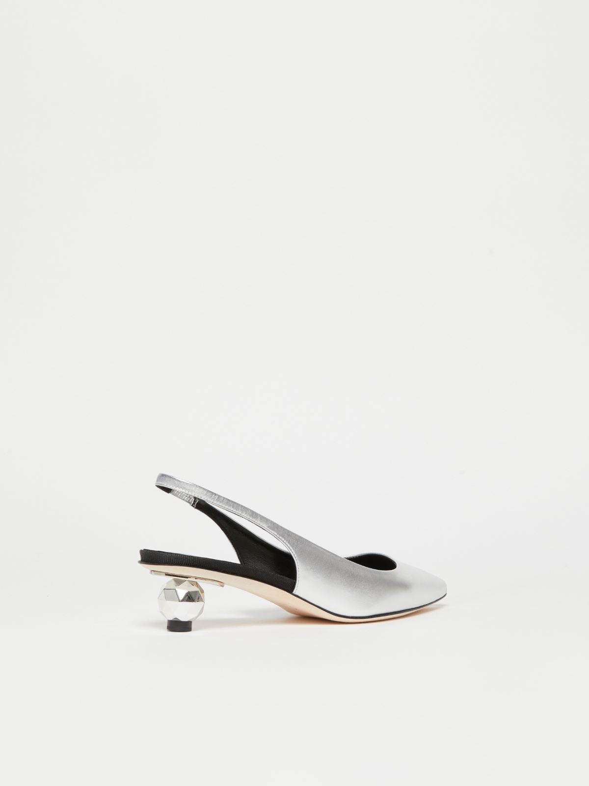 Weekend Slingback in nappa laminata Presa