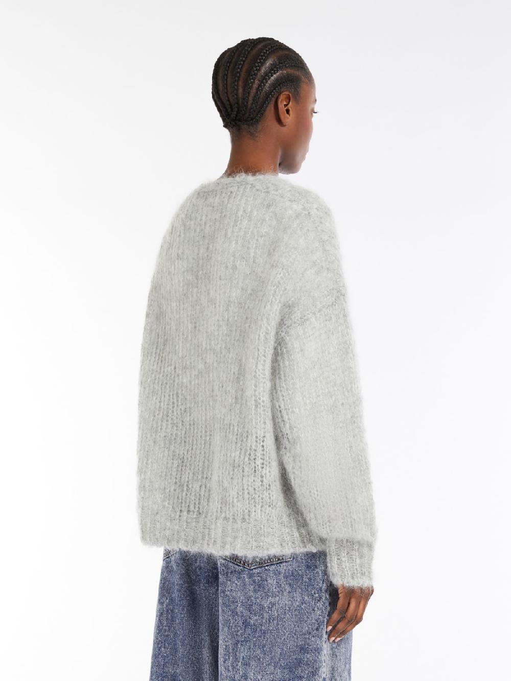 Weekend Cardigan in filato di mohair Outlet