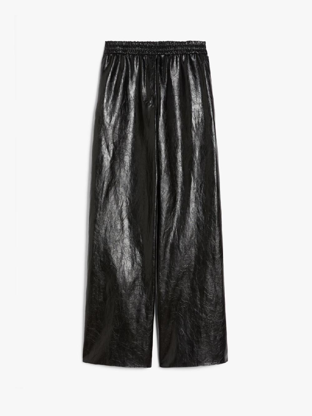 Weekend Pantalone palazzo in tessuto spalmato In Vendita