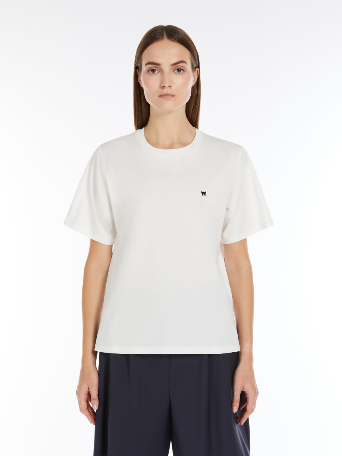 Weekend T-shirt girocollo in jersey Saldi