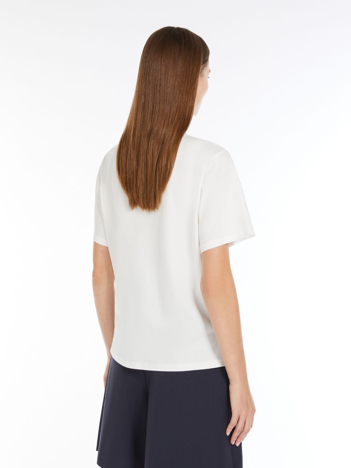 Weekend T-shirt girocollo in jersey Saldi