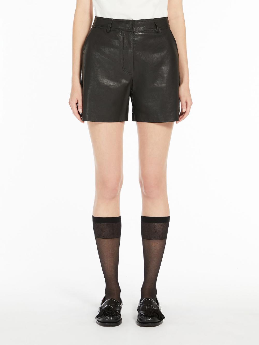 Weekend Short in pelle Vendita Calda