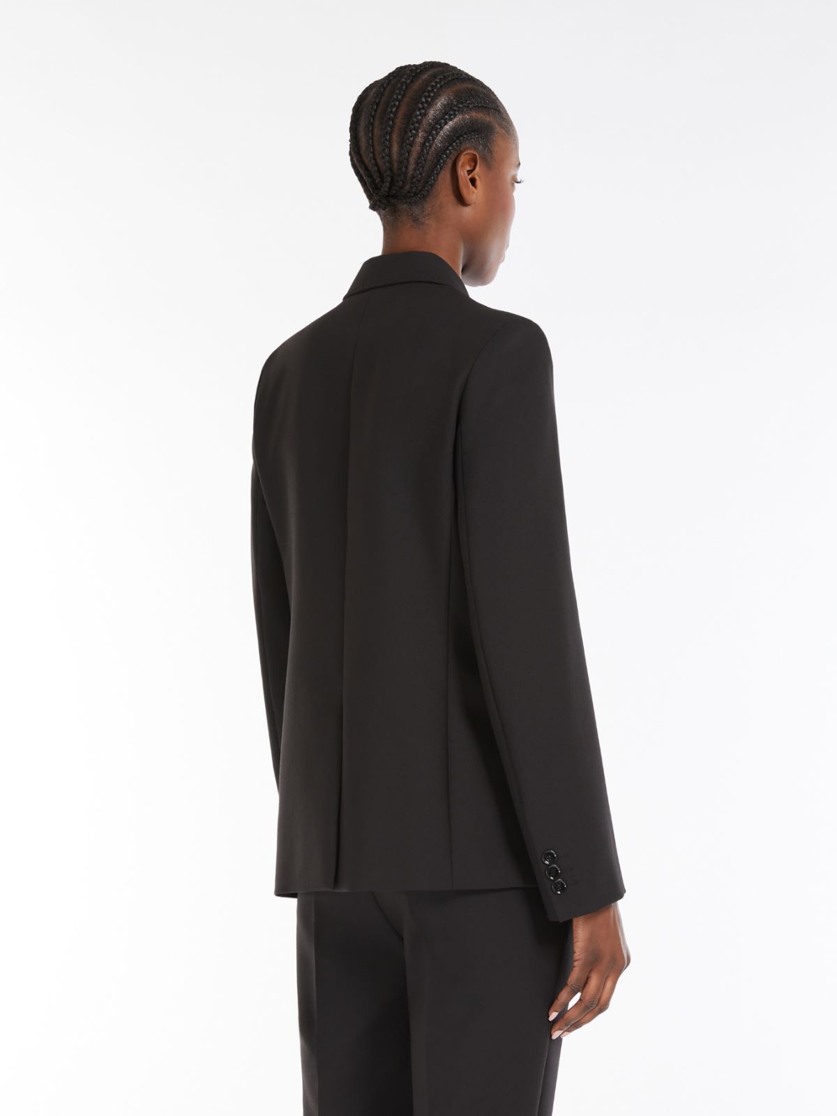 Weekend Blazer monopetto in tela di mista lana Italia