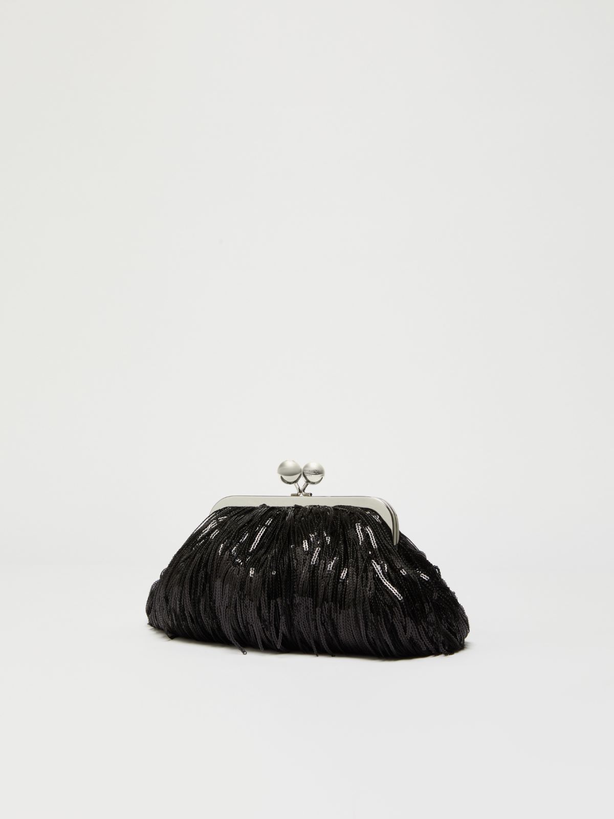 Weekend Pasticcino Bag Small con frange e paillette In Linea