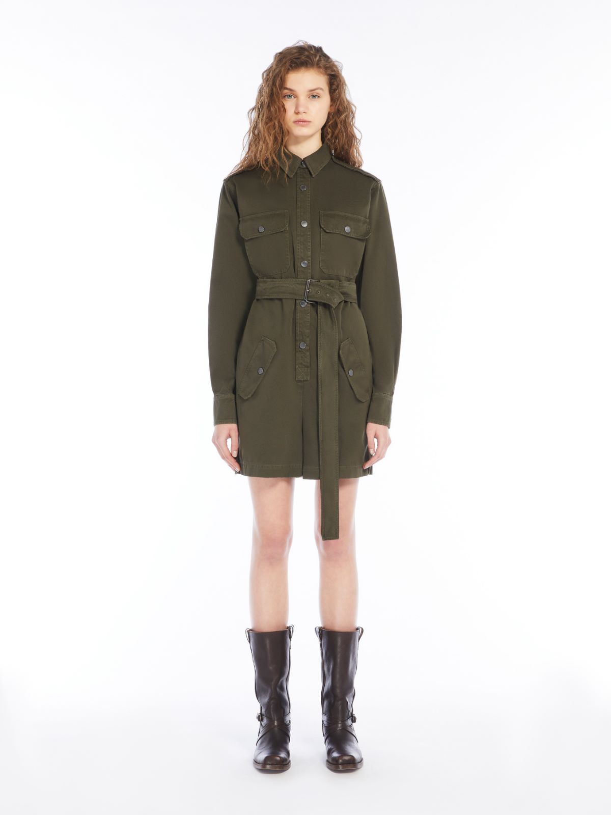 Weekend Tuta cargo in gabardina di cotone Promozione Limitata