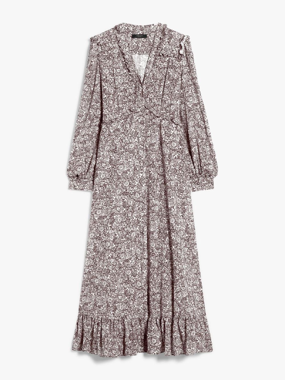 Weekend Abito in crêpe de Chine stampata Shopping Online