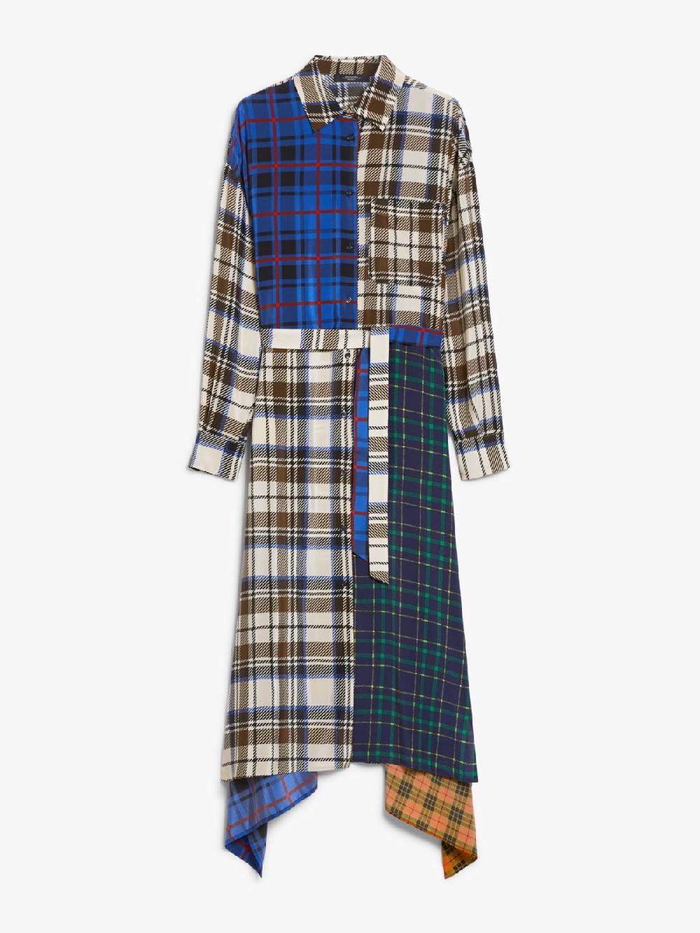 Weekend Abito patchwork in seta Online