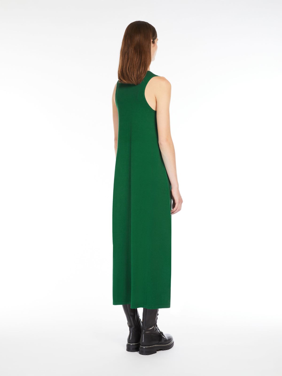 Weekend Abito smanicato in viscosa stretch Vendita Calda