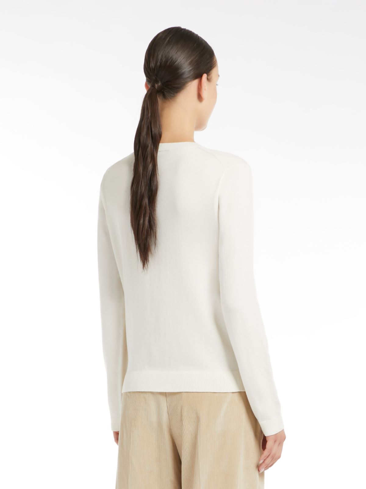 Weekend Maglia in seta e lana Fino Al -60%