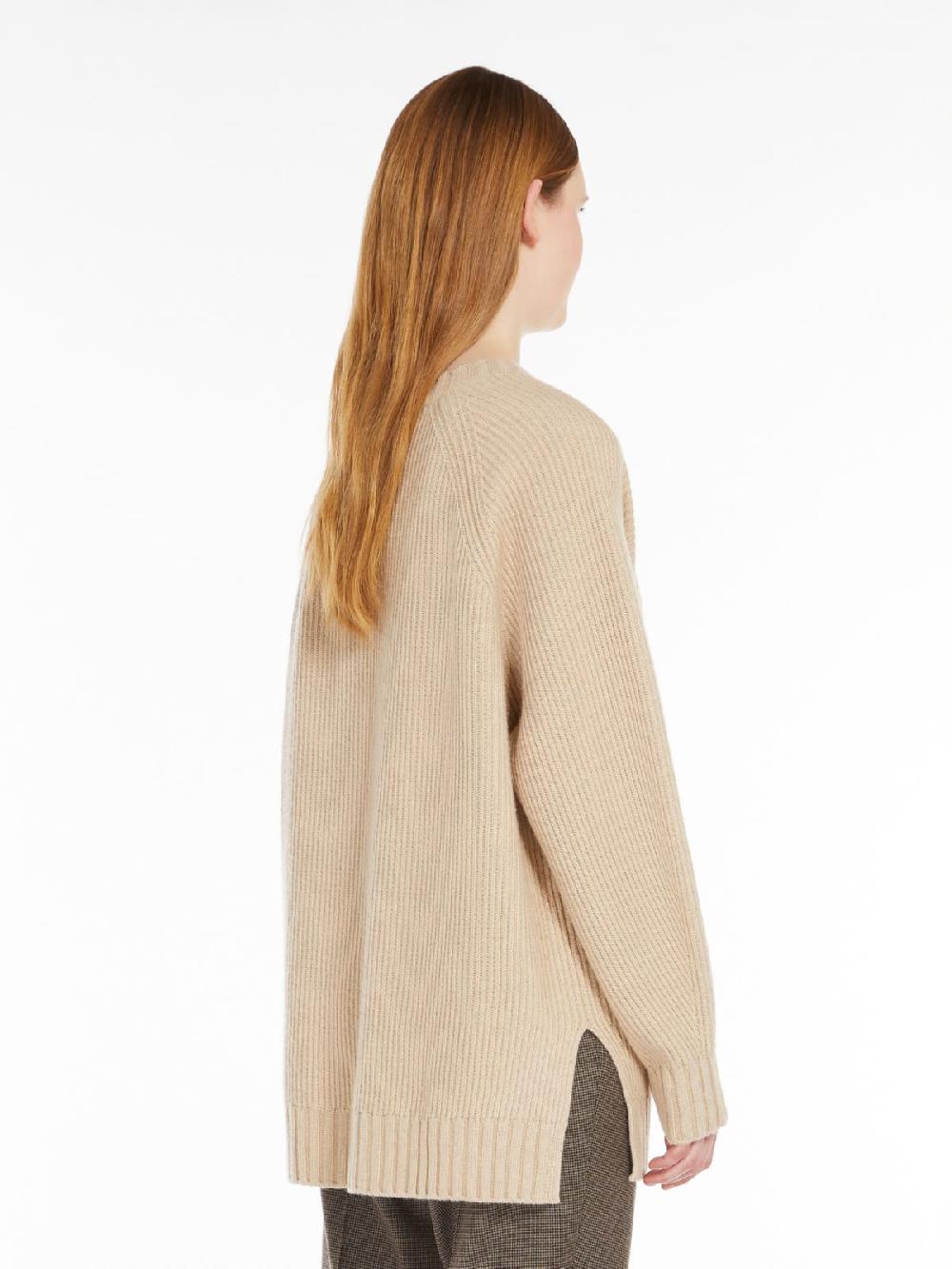 Weekend Maglia a V in lana viscosa e cachemire Novità