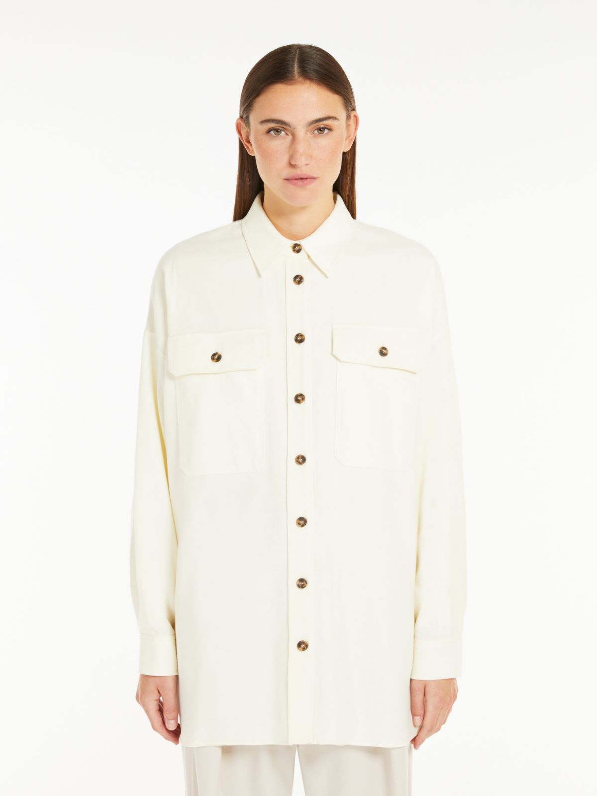 Weekend Camicia over in flanella di cotone Outlet