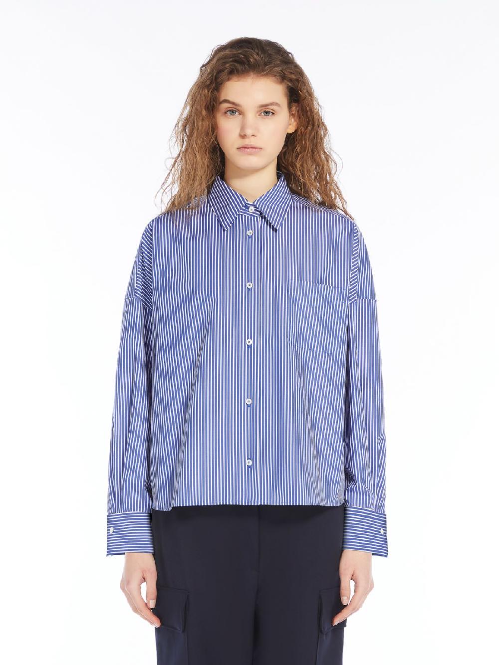 Weekend Camicia over in popeline Vendita Economica