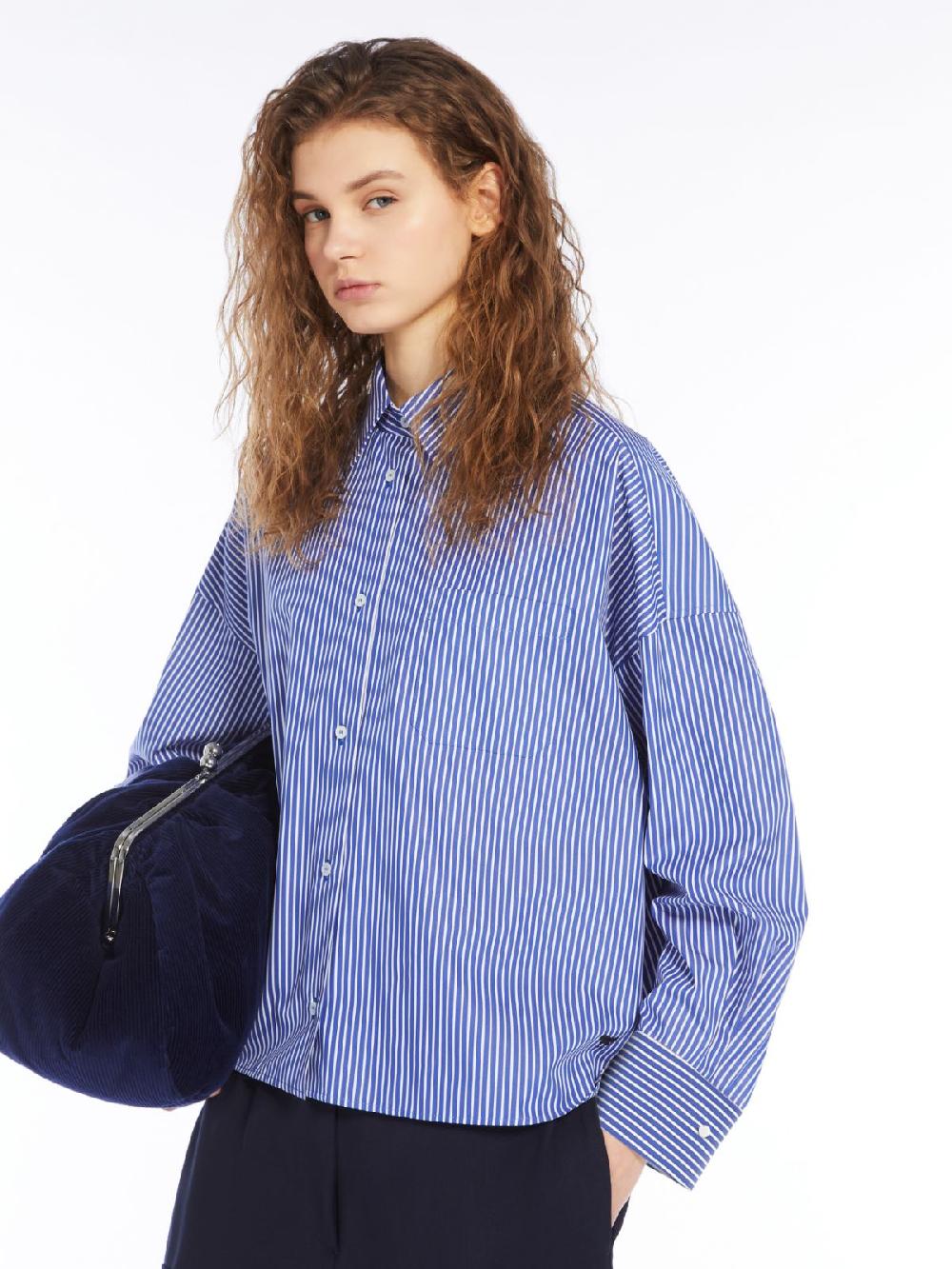 Weekend Camicia over in popeline Vendita Economica