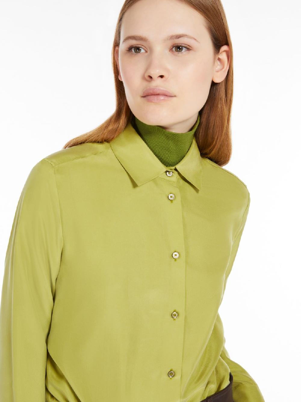 Weekend Camicia in seta lavata Vendite Flash