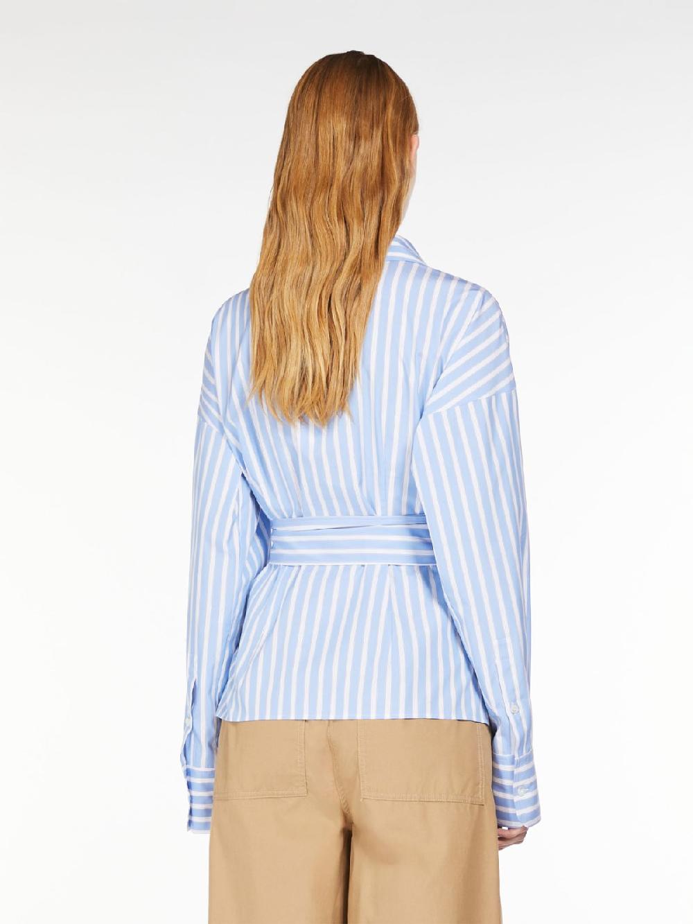 Weekend Camicia incrociata in popeline di cotone Italy