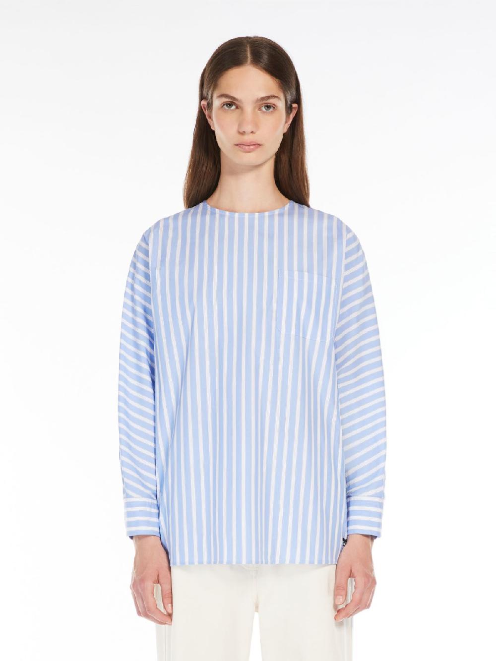 Weekend Blusa in popeline di cotone Italia