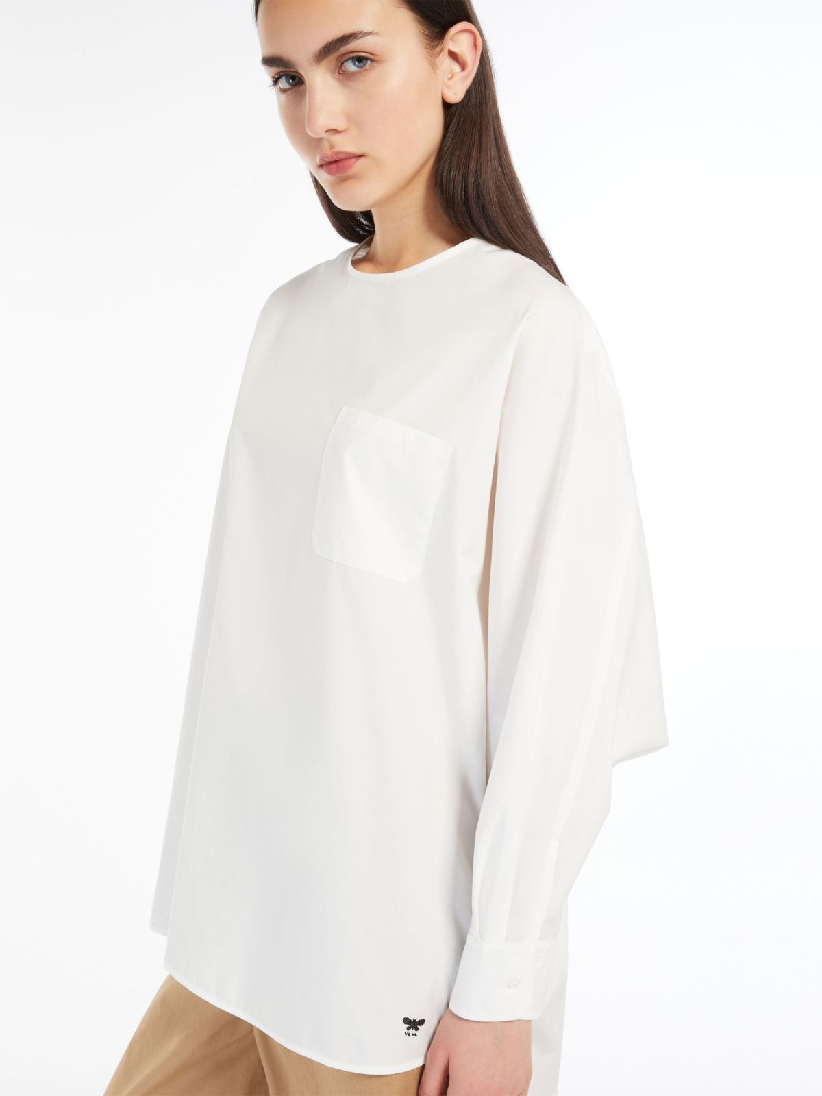 Weekend Blusa in popeline di cotone Qualità
