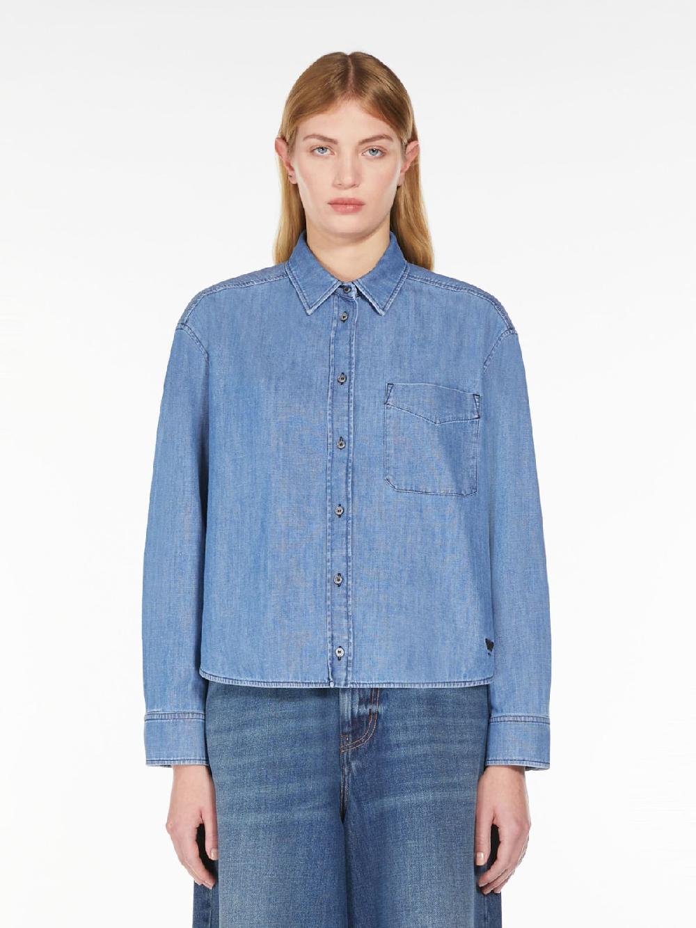 Weekend Camicia in denim di cotone Soddisfazione Garantita