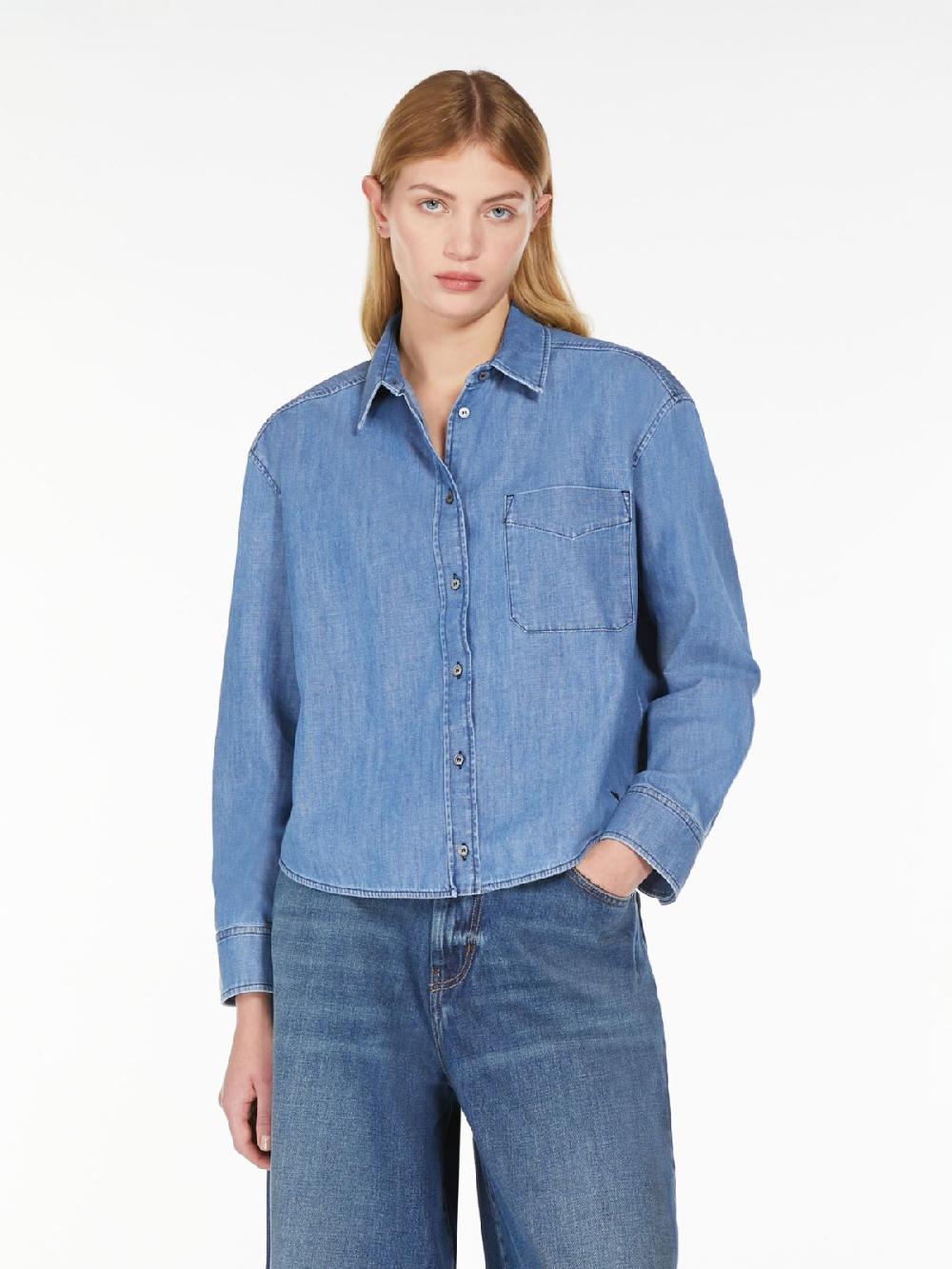 Weekend Camicia in denim di cotone Soddisfazione Garantita