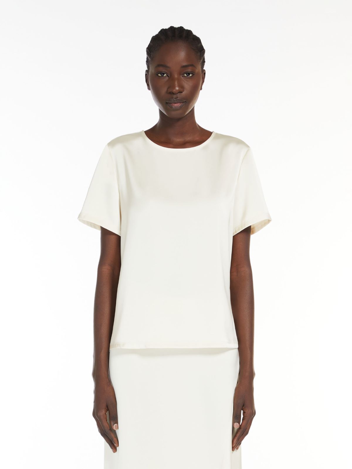 Weekend T-shirt in raso e jersey Sottocosto