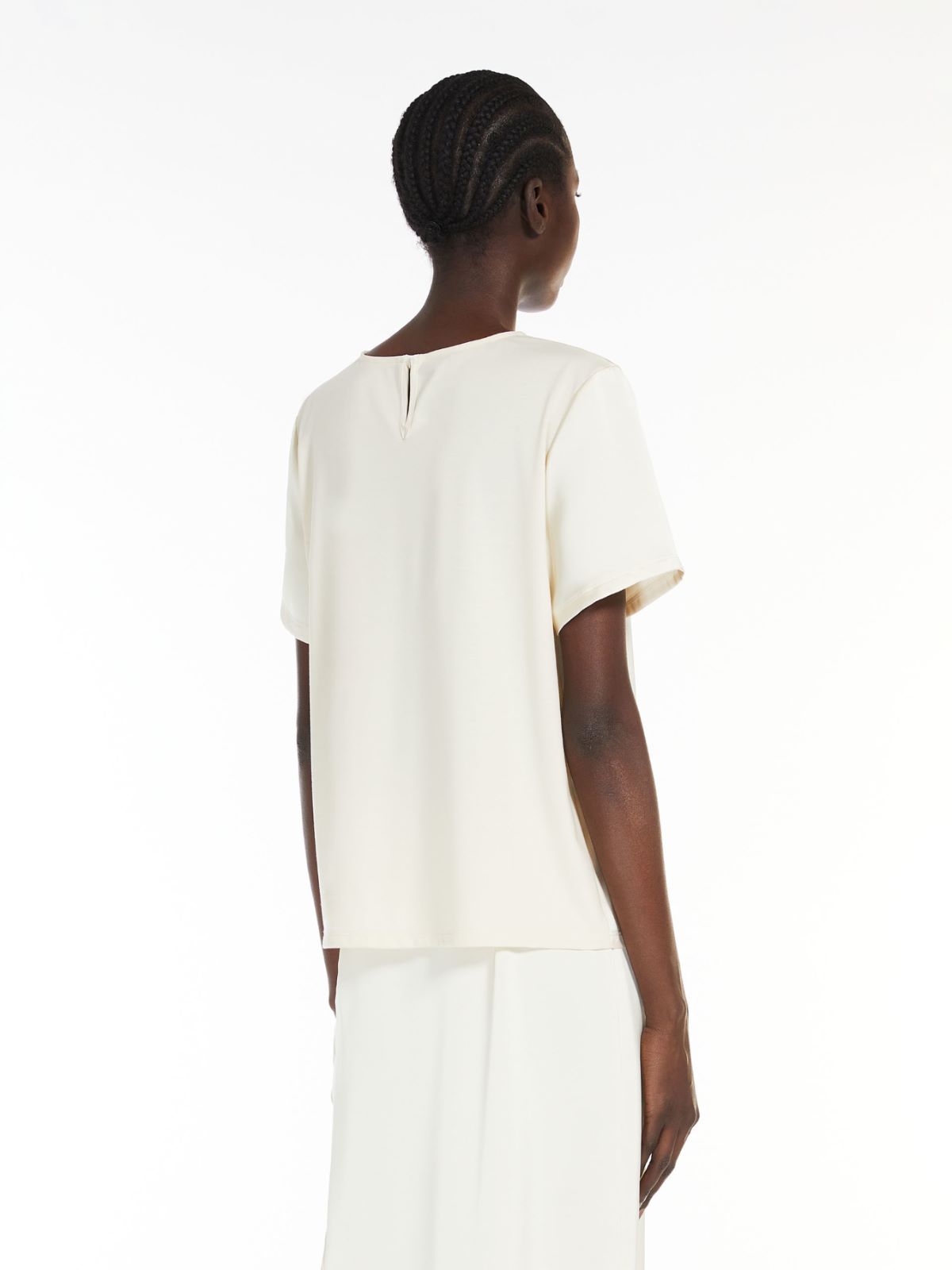Weekend T-shirt in raso e jersey Sottocosto