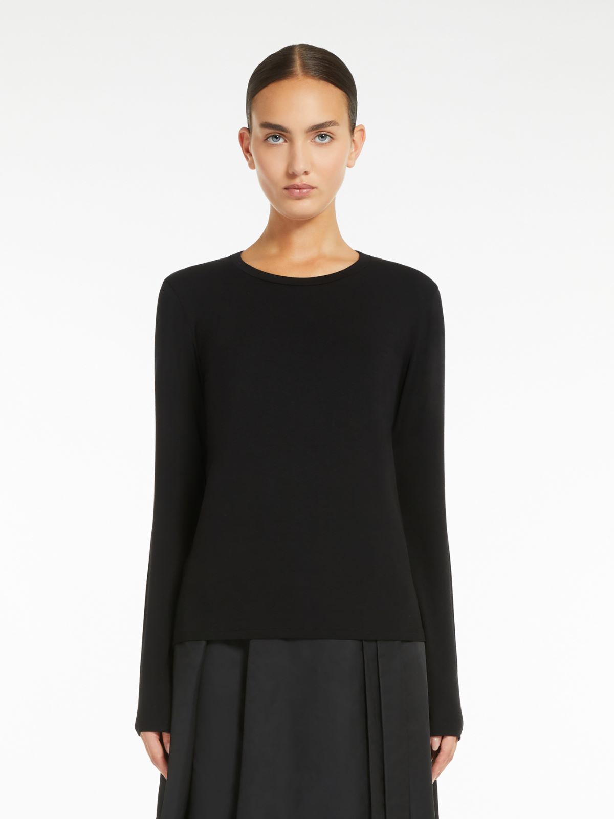 Weekend T-shirt aderente in jersey In Vendita