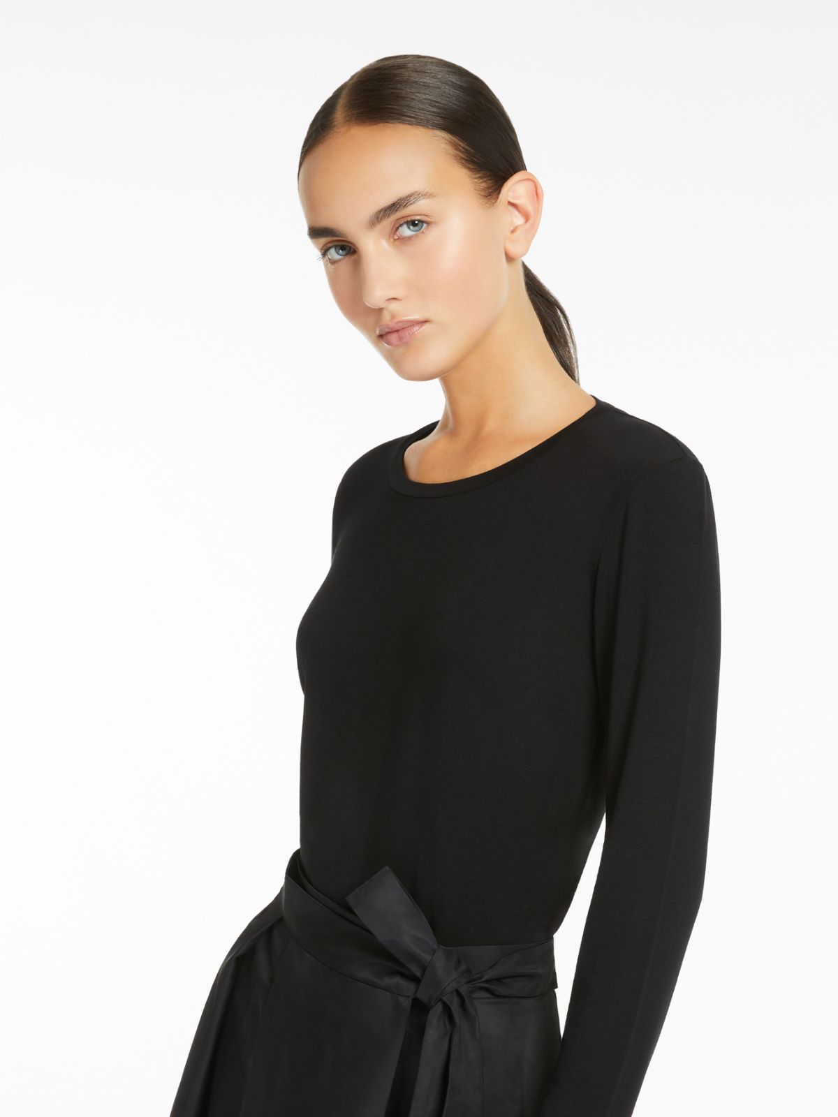 Weekend T-shirt aderente in jersey In Vendita