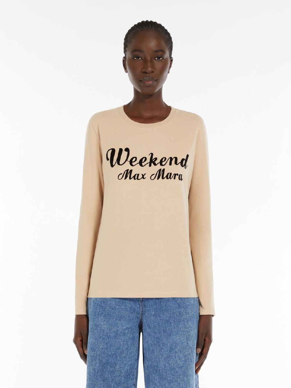Weekend T-shirt in cotone con stampa I Più Venduti