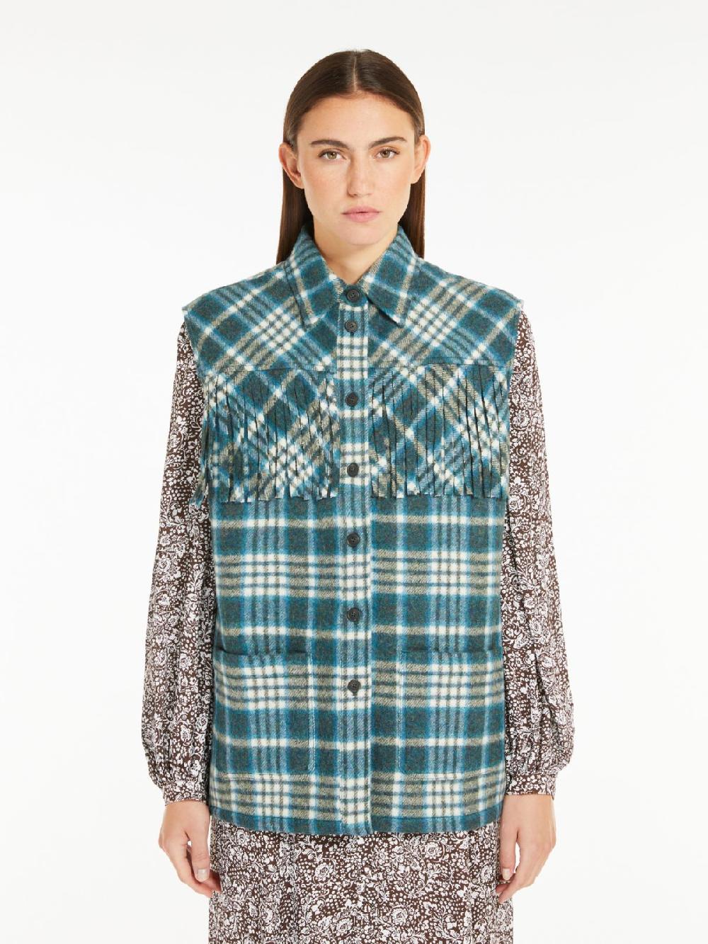 Weekend Gilet in flanella di lana In Saldo