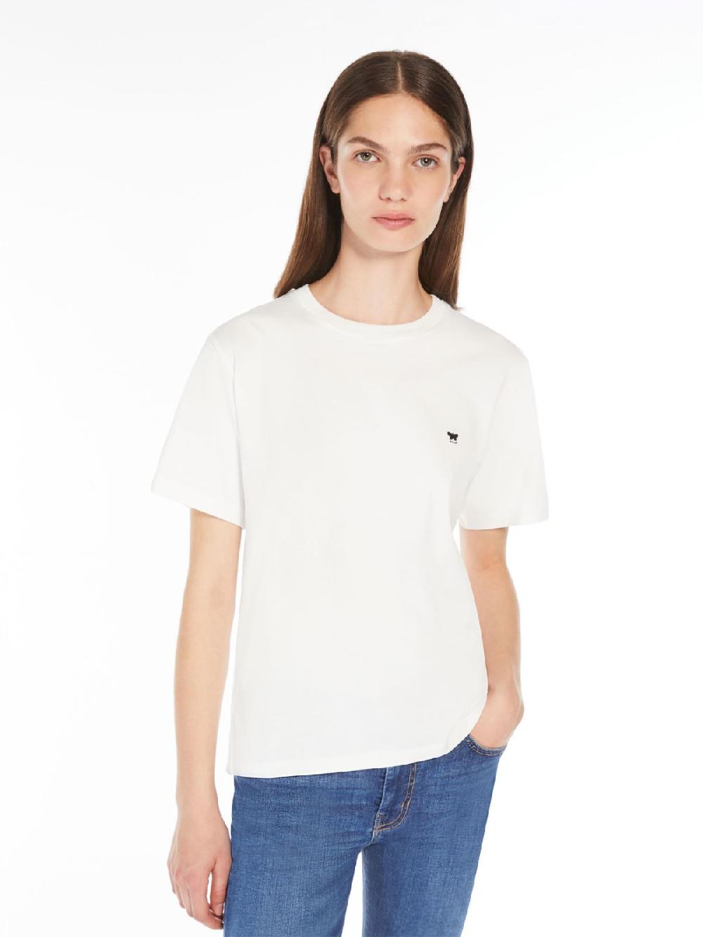 Weekend T-shirt in cotone con logo Nuova