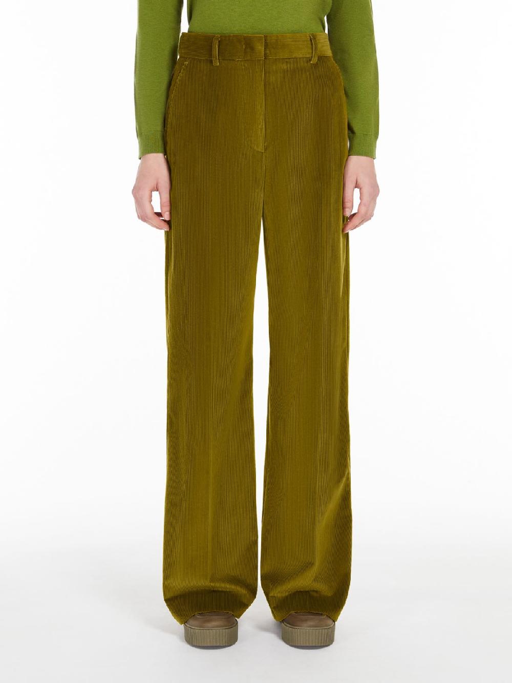 Weekend Pantalone wide leg in velluto Pezzi Unici