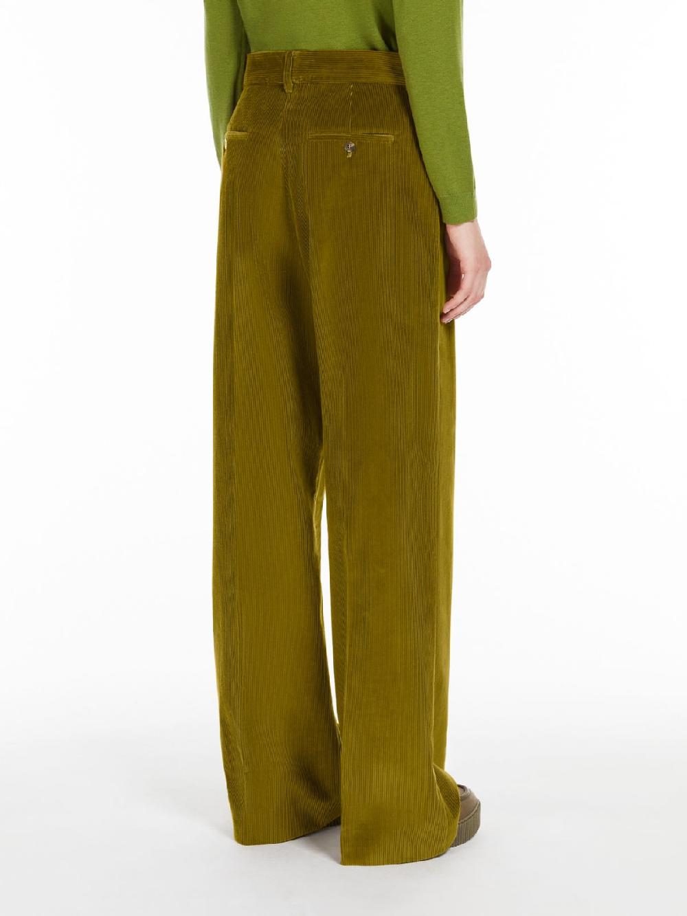 Weekend Pantalone wide leg in velluto Pezzi Unici