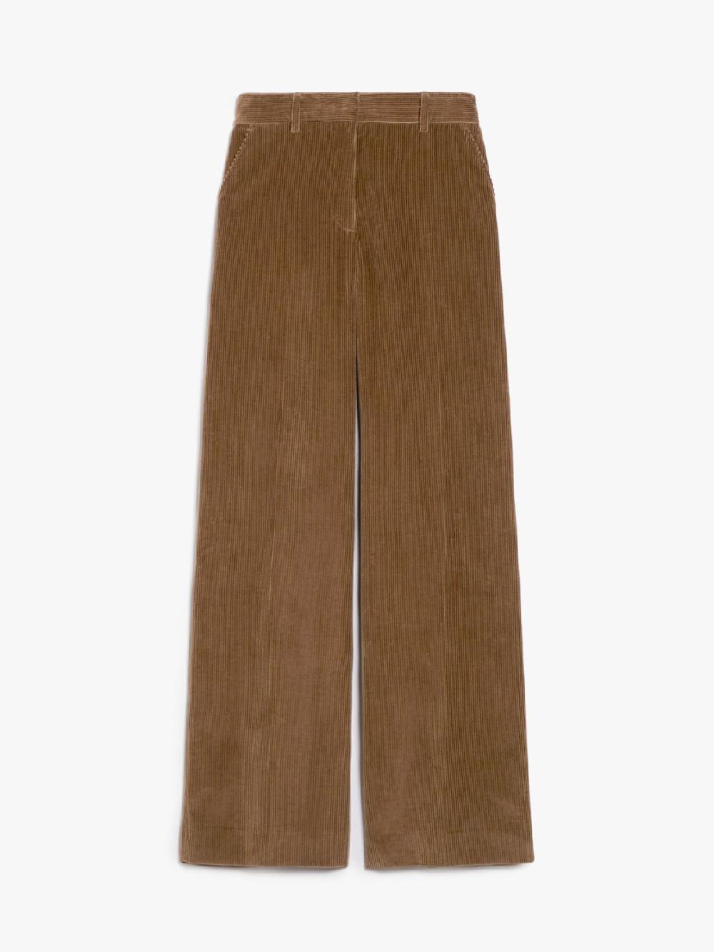 Weekend Pantalone wide leg in velluto Soddisfazione Garantita