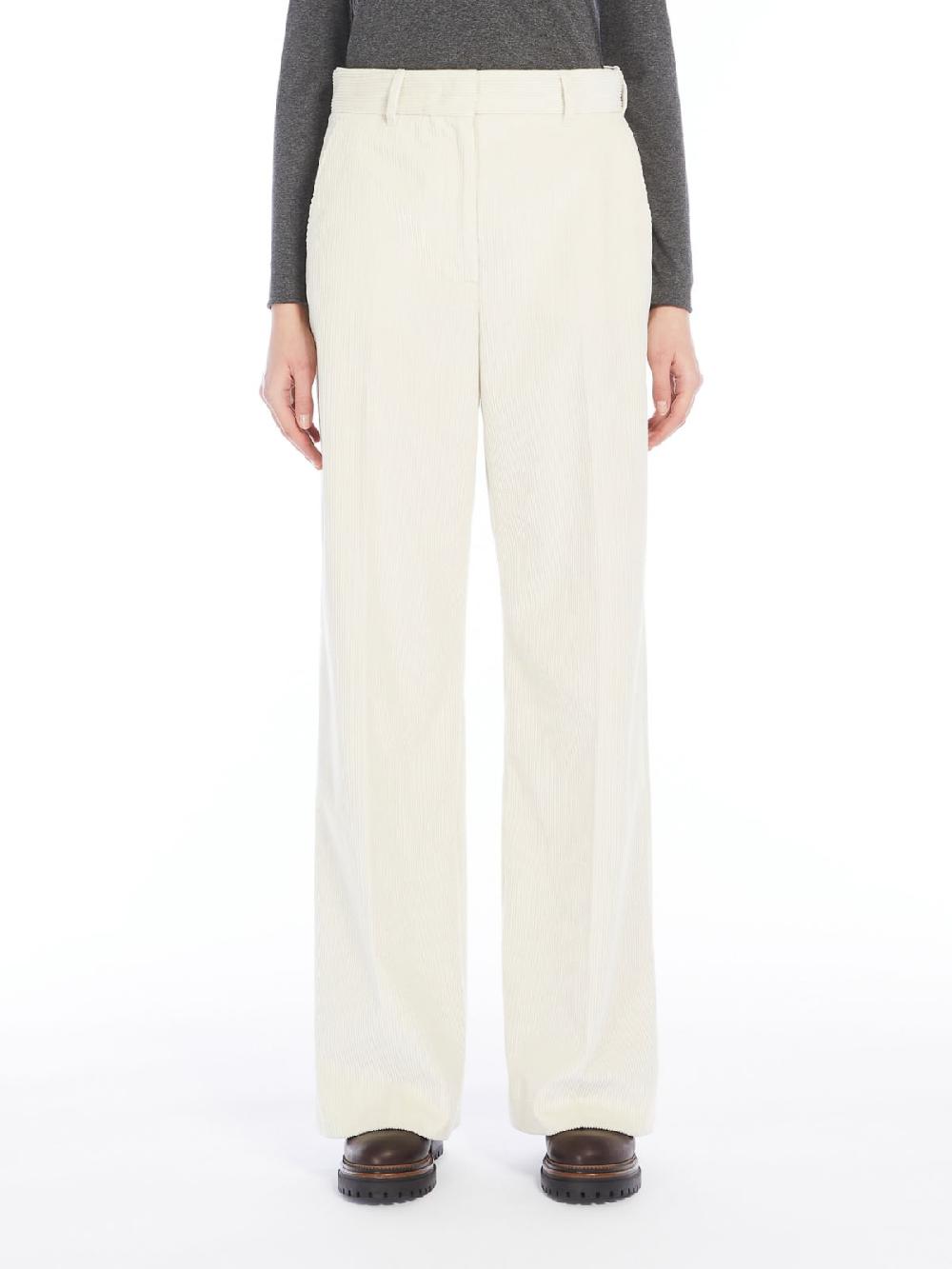 Weekend Pantalone wide leg in velluto Consegna Veloce