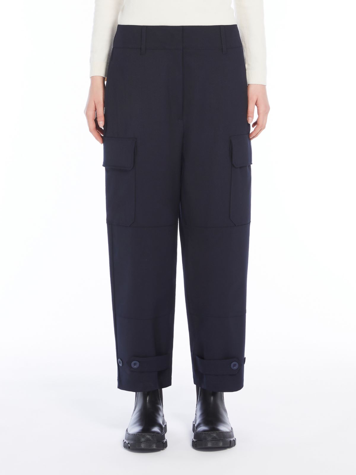 Weekend Pantalone in lana tecnica Sconto