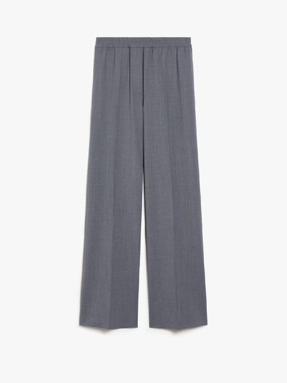 Weekend Pantalone in gabardina di lana Saldi