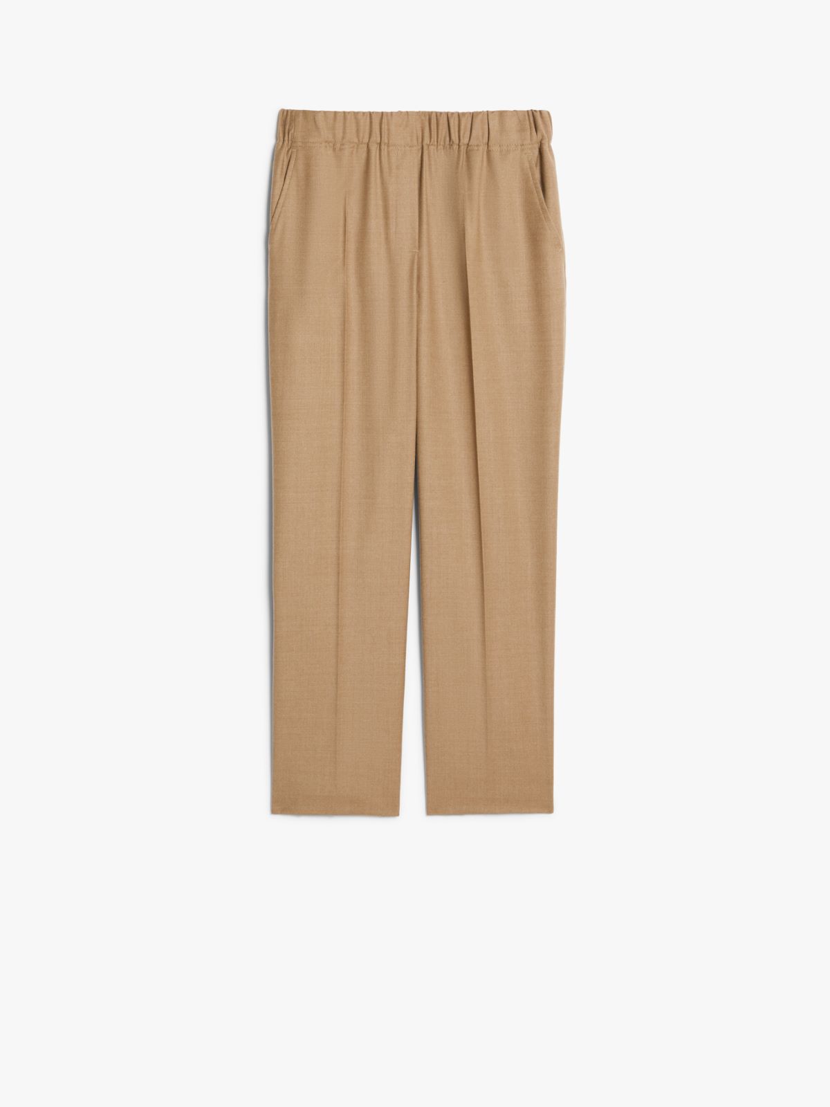 Weekend Pantalone comfort in flanella Vendita Economica