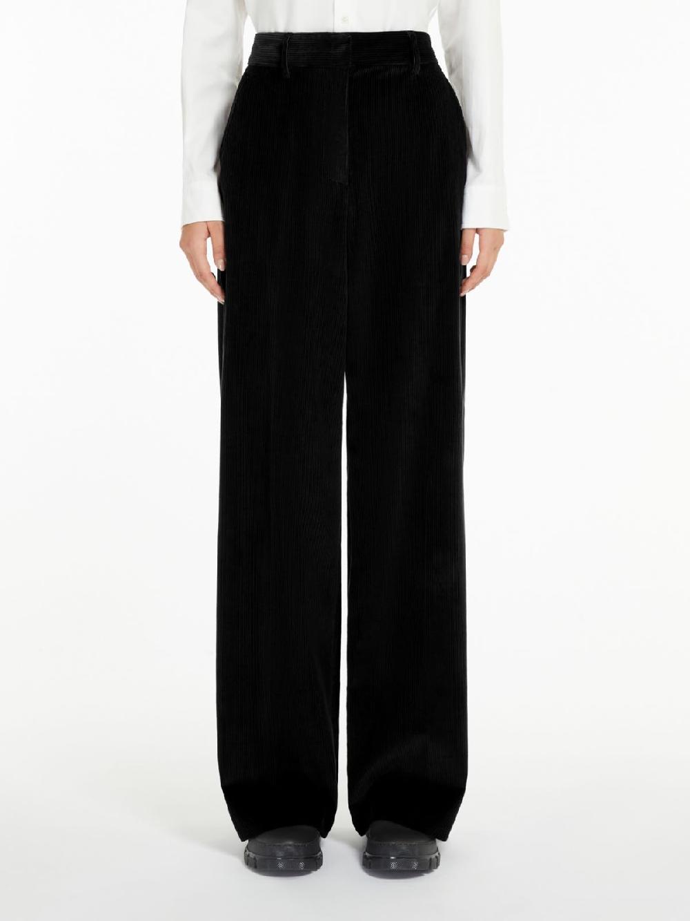 Weekend Pantalone wide leg in velluto Vendite Flash