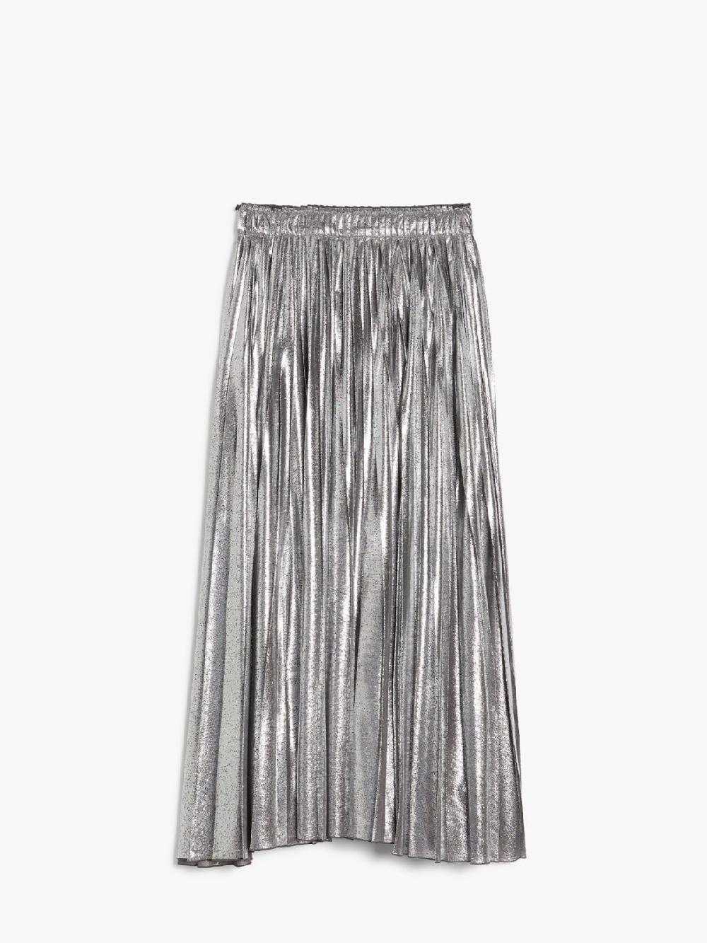 Weekend Gonna lunga in georgette laminata 2025